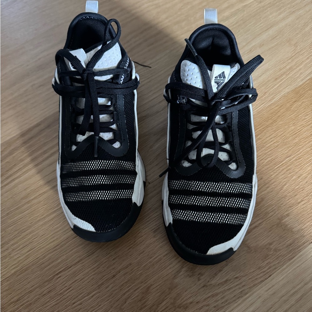Adidas Black and White Sneakers